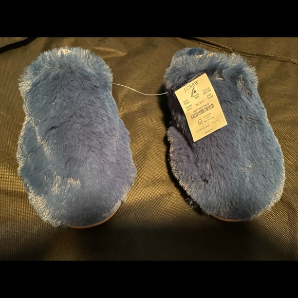 J. Crew Fluffy Slippers! - Picture 3 of 3